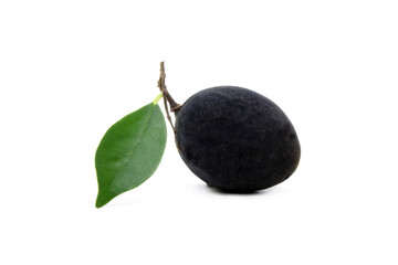Velvet tamarind isolated on white background