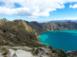 Obraz premium lake and mountains