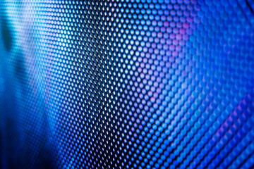 CloseUp LED blurred screen. LED soft focus background. abstract background ideal for design.