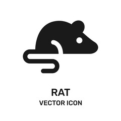 Rat rodent icon