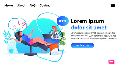 girls in medical masks discussing during meeting friendship communication concept horizontal full length