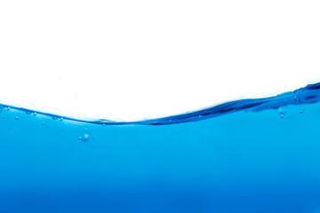 Close-up of clean water surface with waves