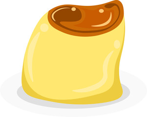 プリン　イラスト