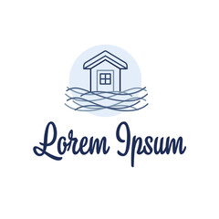 Illustration Vector graphic of nest logo design