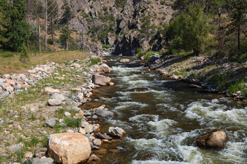 Big Thompson River and Canyon, Colorado
