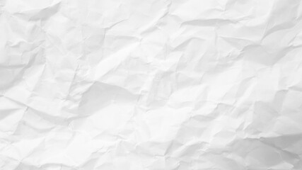 White Paper Texture background. Crumpled white paper abstract shape background with space paper recycle for text