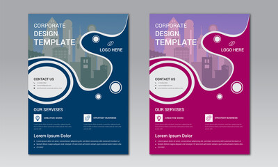 Poster flyer pamphlet brochure cover design layout space for photo background, vector illustration template in A4 size.	