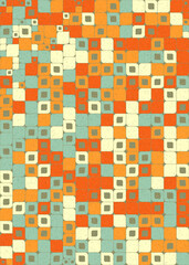 Abstract Geometric Pattern generative computational art illustration