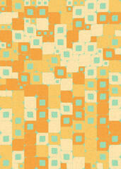 Abstract Geometric Pattern generative computational art illustration