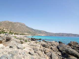 Fototapeta na wymiar Greece Crete island Kedrodasos Beach