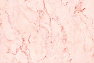 Rose gold marble top-view texture background in seamless glitter pattern.