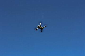 drone in flight