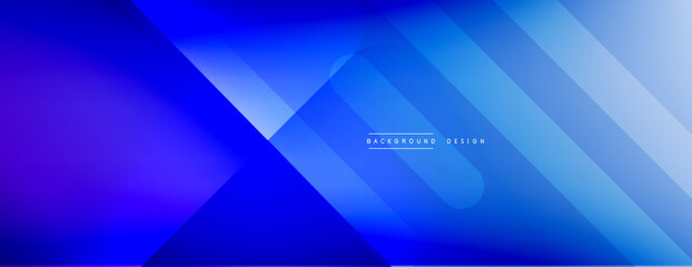 Dynamic lines abstract background. 3D shadow effects and fluid gradients. Modern overlapping forms