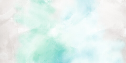 Abstract pastel watercolor with splash paint texture or grunge background design