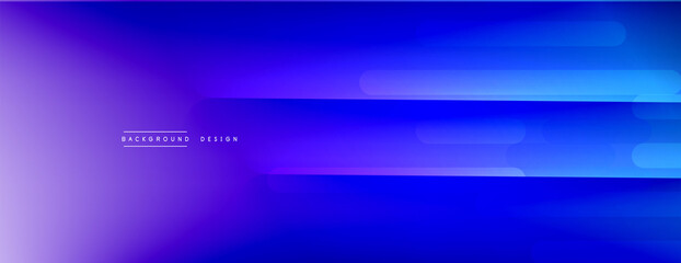 Fototapeta premium Dynamic lines abstract background. 3D shadow effects and fluid gradients. Modern overlapping forms