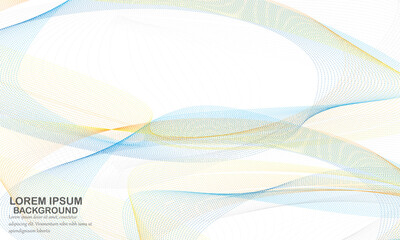 Abstract background design Free line pattern for presenting web advertisements