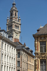 Obraz premium building of the Chamber of Commerce, Lille, France 