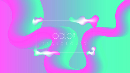 Abstract backgroun,Template for the design of a website landing page or background.Colorful.Fluid flow.Landing page.Colorful geometric background.shape.Trendy abstract cover.Colorful.Fluid shape.EPS10