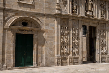 Obraz premium Holy Door of the Cathedral of Santiago de Compostela, Spain
