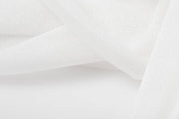 Fabric texture and background in close-up