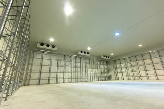 warehouse freezer Logistics storage, loading and shipment