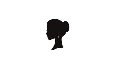 silhouette of a woman
