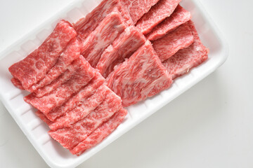牛肉　カルビ　焼肉用　国産和牛