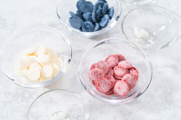 Star shaped chocolates