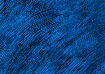 Hand-drawn Pattern Hair/Straw/Fur