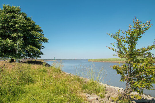 Flussm&uuml;ndung Kr&uuml;ckau