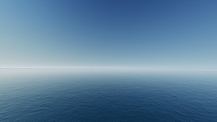 blue sky and sea