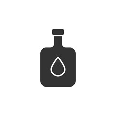Bottle icon isolated on white background. Alcohol drink symbol modern, simple, vector, icon for website design, mobile app, ui. Vector Illustration