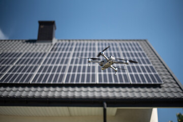 Photovoltaic panels - Solar Panels Drone Photography