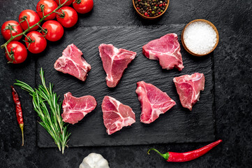 mini raw
Beef T-Bone steak on stone background