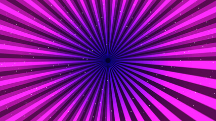 Purple gradient comic effect texture background . Abstract purple background with rays . 