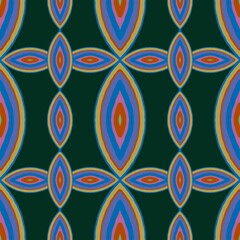 Geometric seamless pattern design 