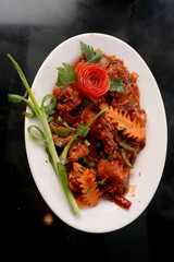 chilli chicken dry