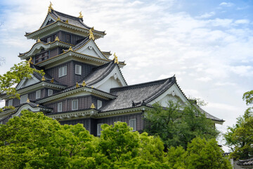 chinese temple in the park