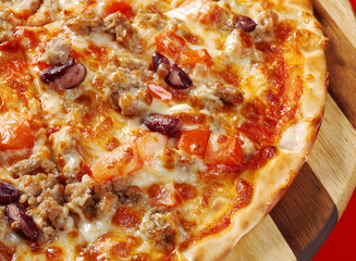New Haven-style pizza