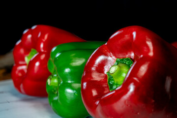 Detalle de pimientos