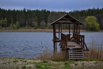 Bench on the lake