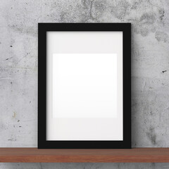 picture frame mockup on wall interior design