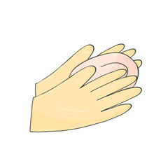 Vector icon in hand draw style. Image isolated on white background