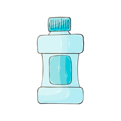 Vector icon in hand draw style. Image isolated on white background