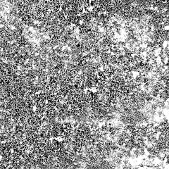 Grunge background black and white. Texture of chips, cracks, scratches, scuffs, dust, dirt. Dark monochrome surface. Old vintage vector pattern