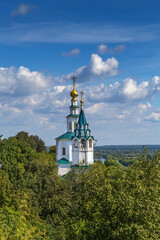 Fototapeta na wymiar Church of St. Nicholas in the Galleys, Vladimir, Russia
