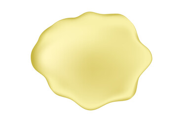 Gold collagen serum drop.