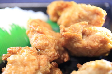 Fried chicken and rice from Japan