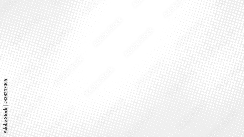 Poster dot white gray wave light technology texture background. abstract big data digital concept. 3d rende