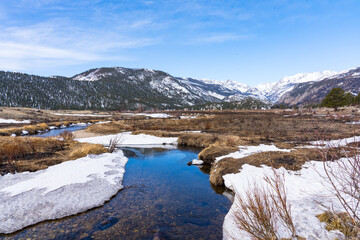 Moraine Park in Rocky Mountain National Park, Colorado